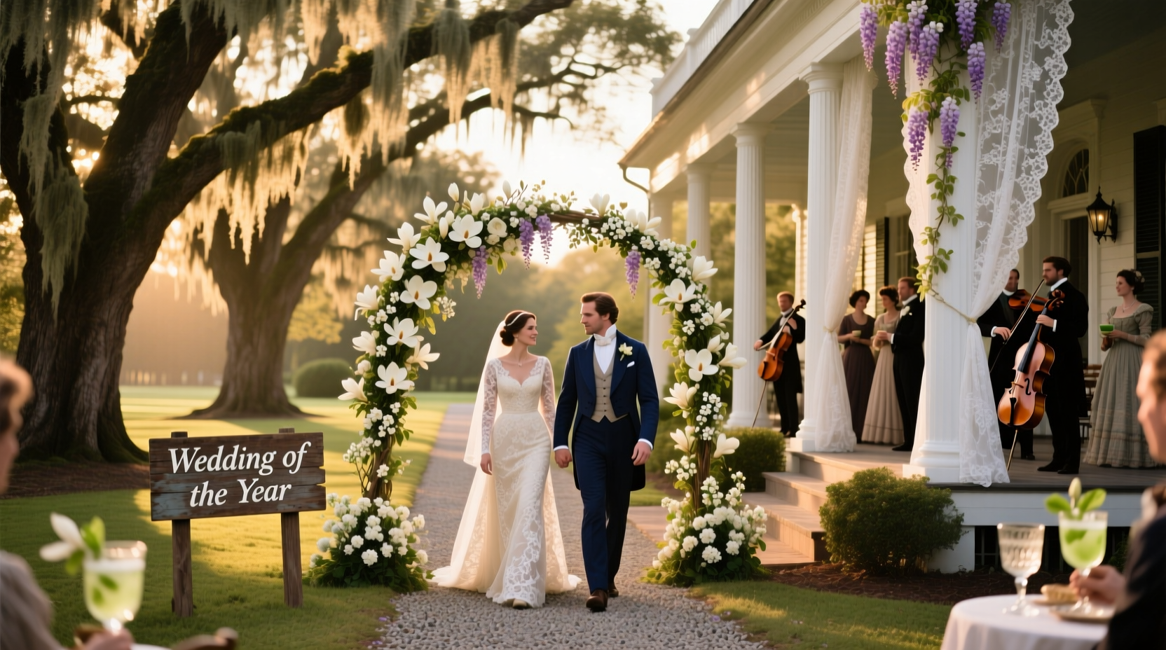 what is a plantation wedding