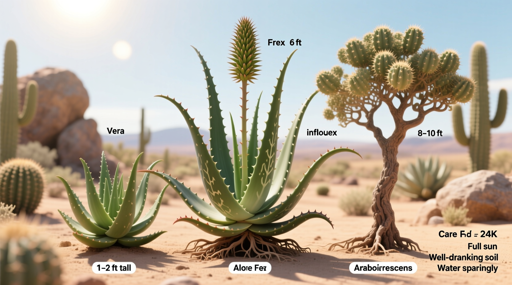 how big do aloe plants grow