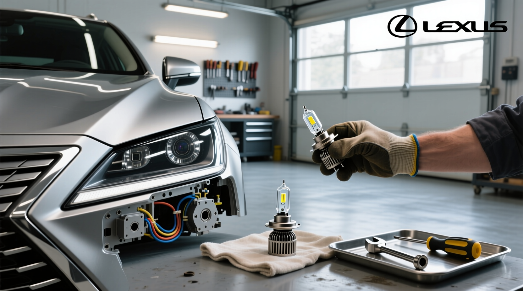 How to Replace Lexus RX 350 Headlight Bulb – Step-by-Step