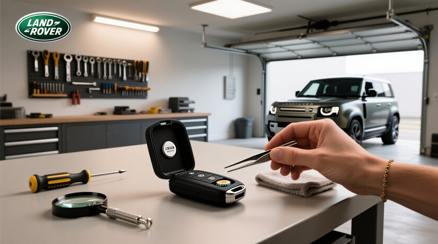 How to Replace Land Rover Defender Key Fob Battery