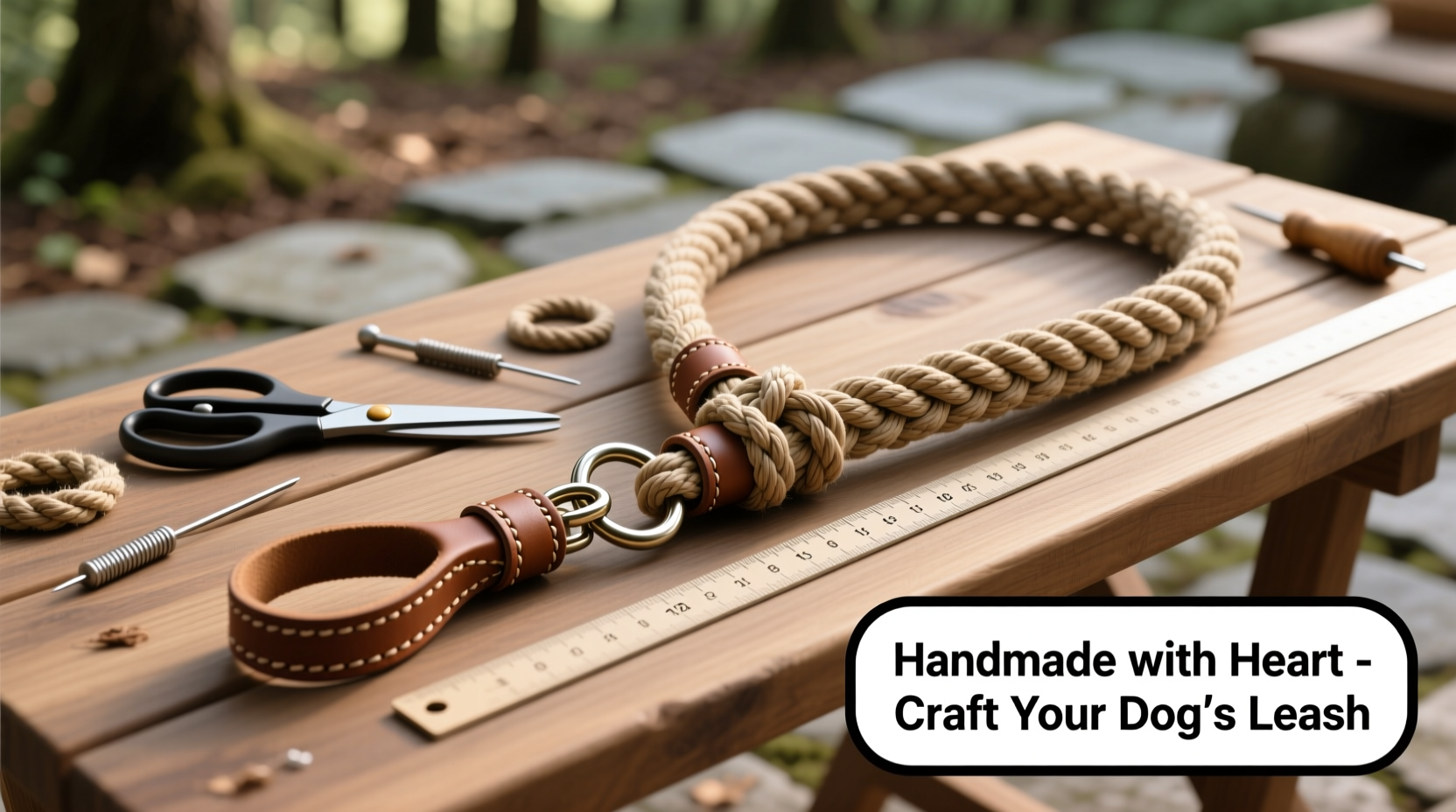 creative guide how to craft stylish and durable rope dog leashes at home