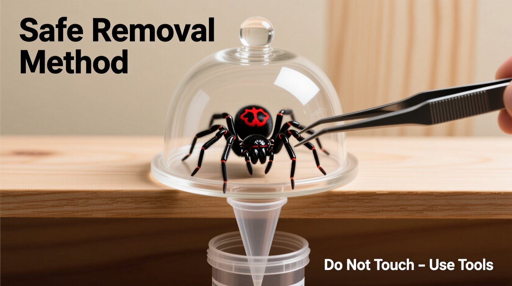 effective solutions for the best way to kill black widow spider safely
