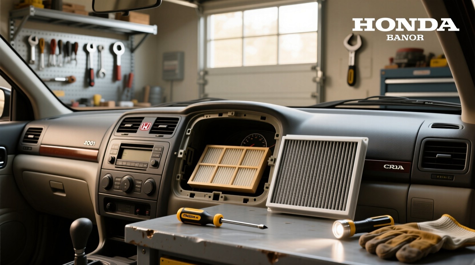 2001 honda cr v cabin air filter guide