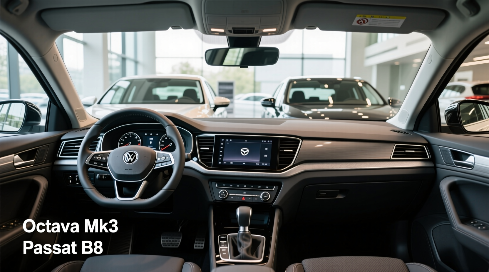 octavia mk3 vs passat b8 interior