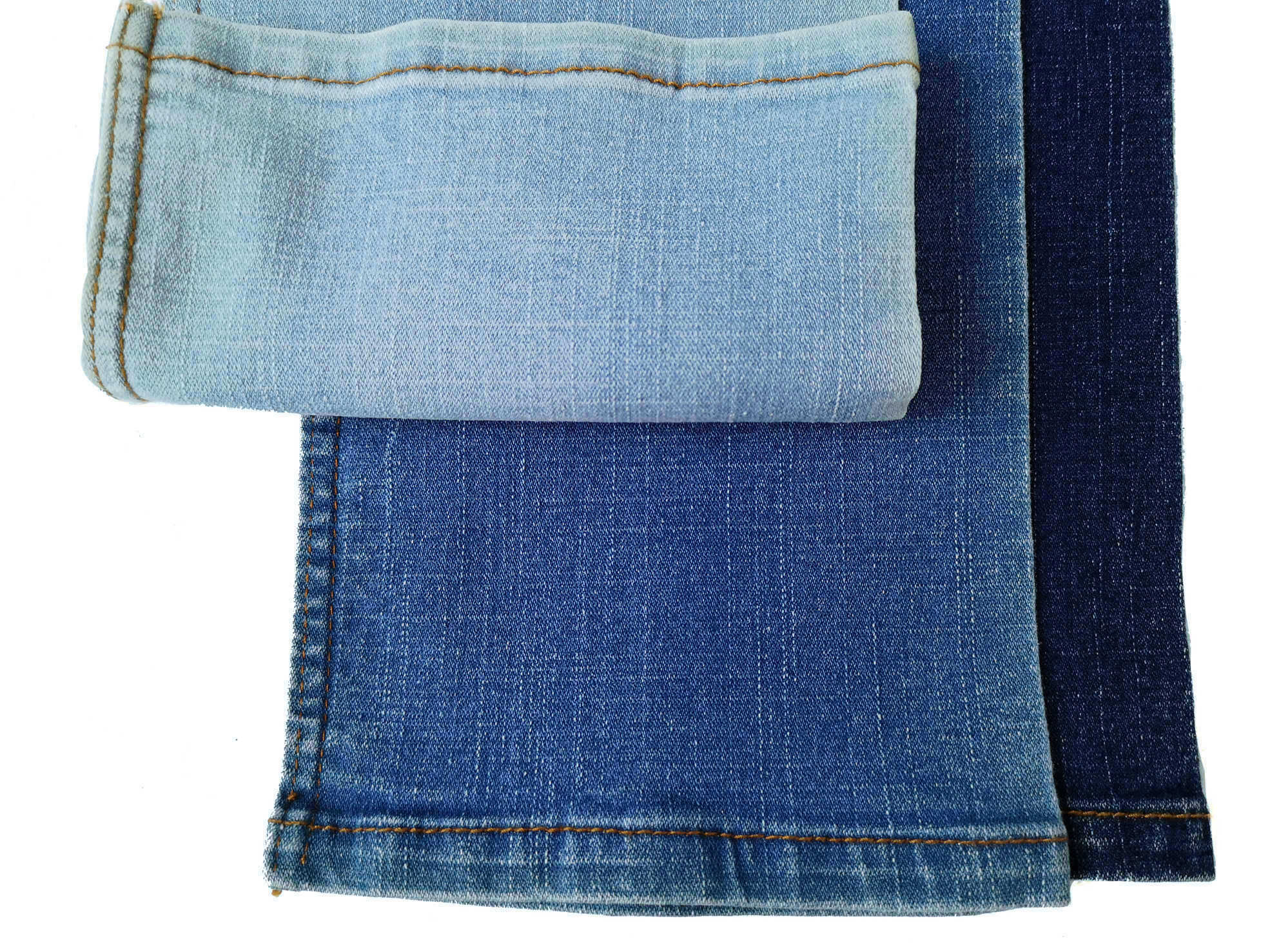 kb209特殊编织蓝色竹节棉牛仔面料 - buy denim fabric,cotton