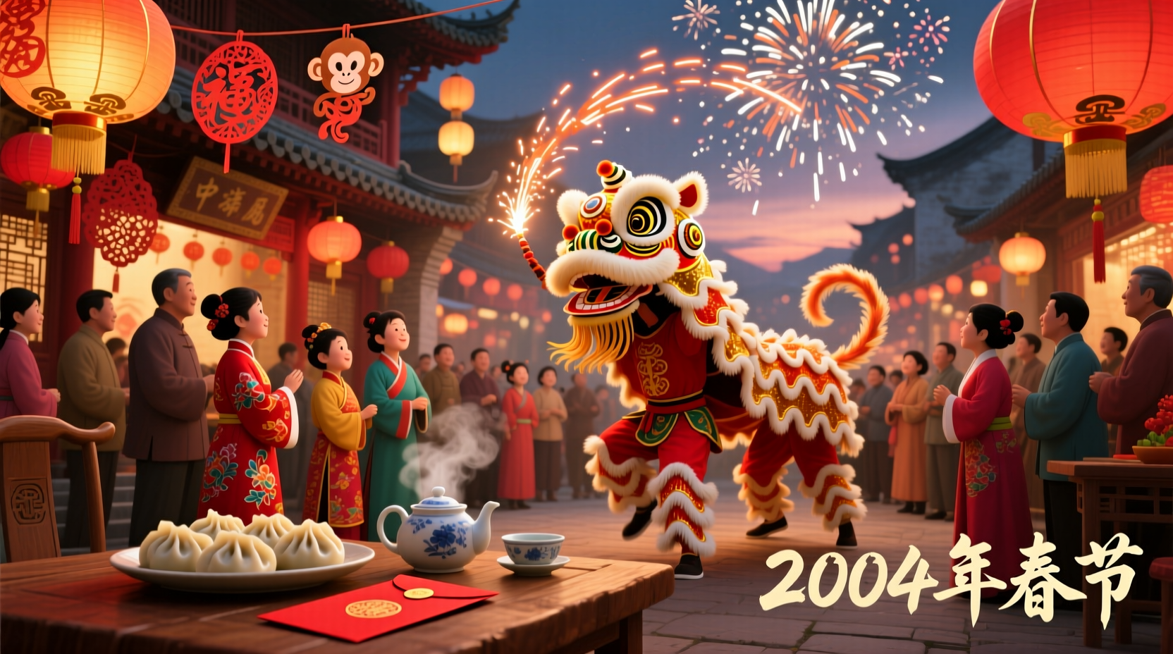 what is 2004 chinese new year