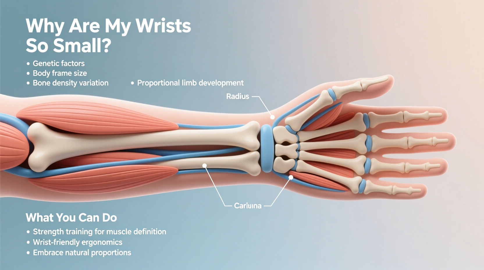 why are my wrists so small reasons what you can do