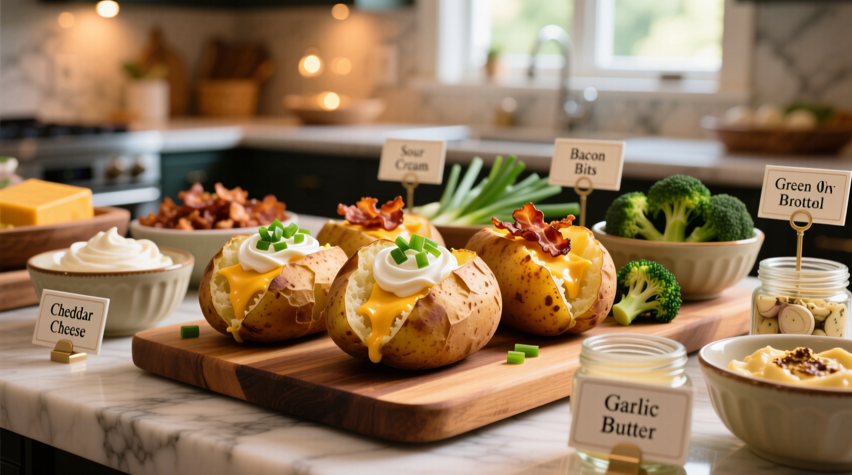 Perfect Baked Potato Bar Recipe: 10+ Toppings & Pro Tips