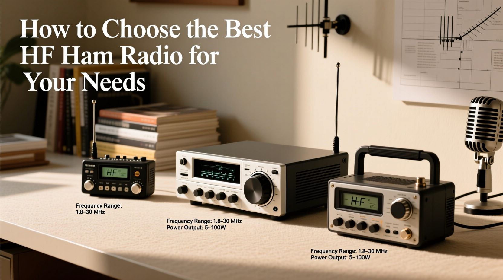 How to Choose the Best HF Ham Radio for Your Needs