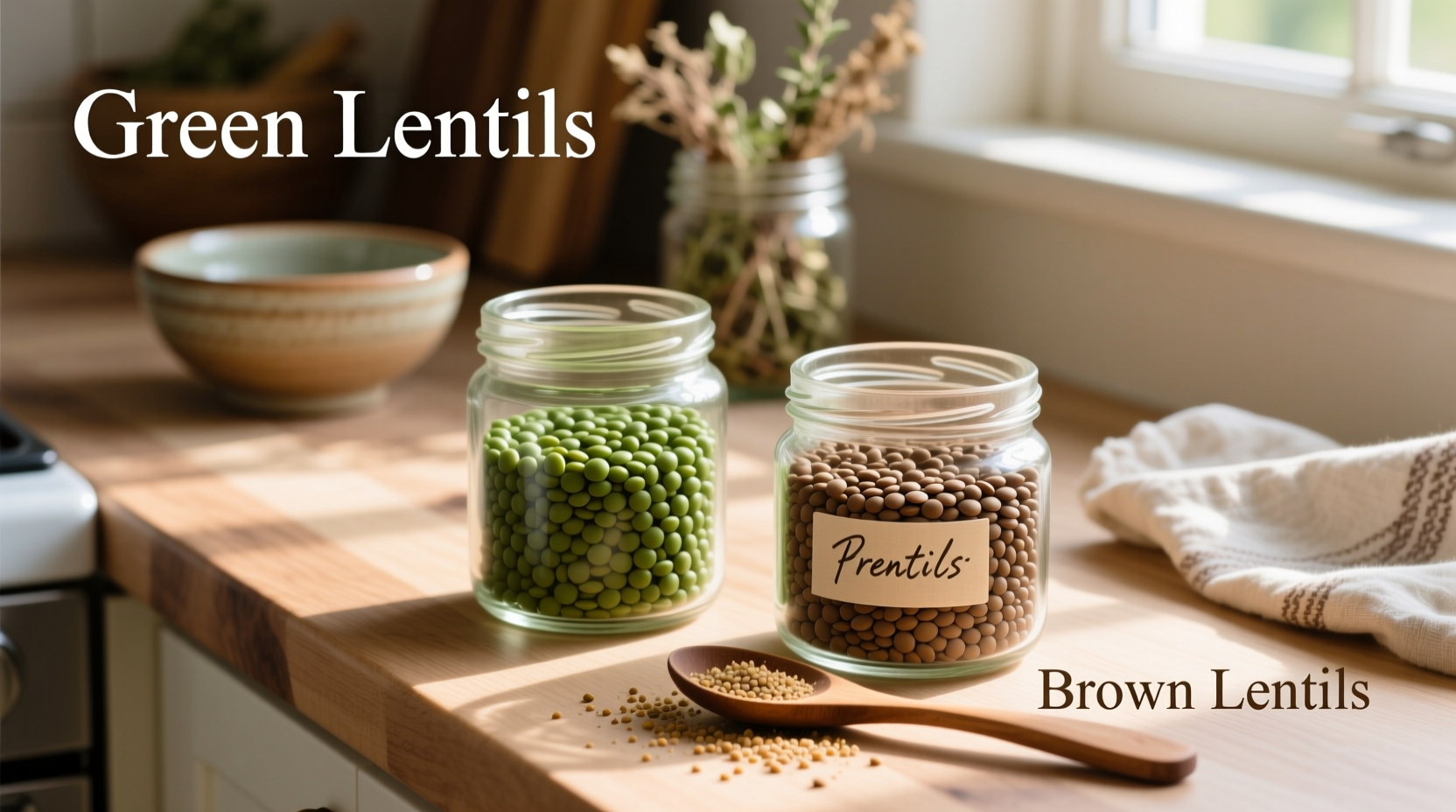 green vs brown lentils key differences