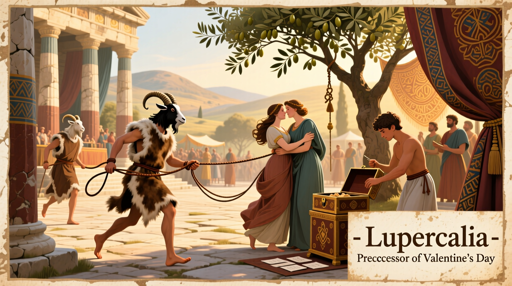 what pagan holiday did valentines day replace