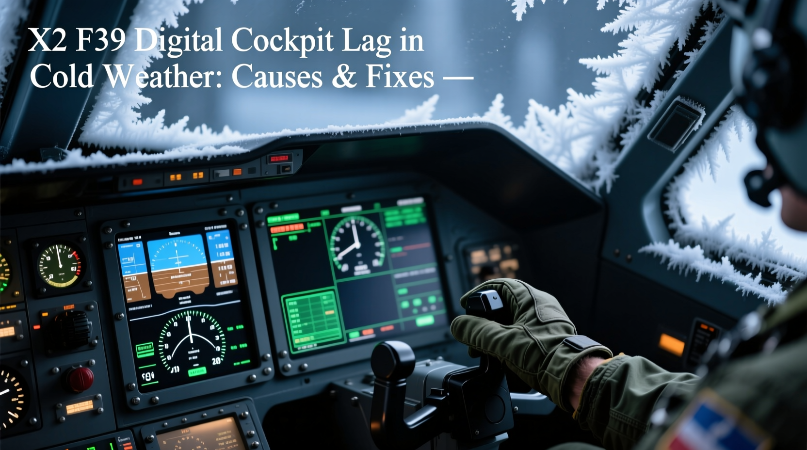 x2 f39 digital cockpit lag cold