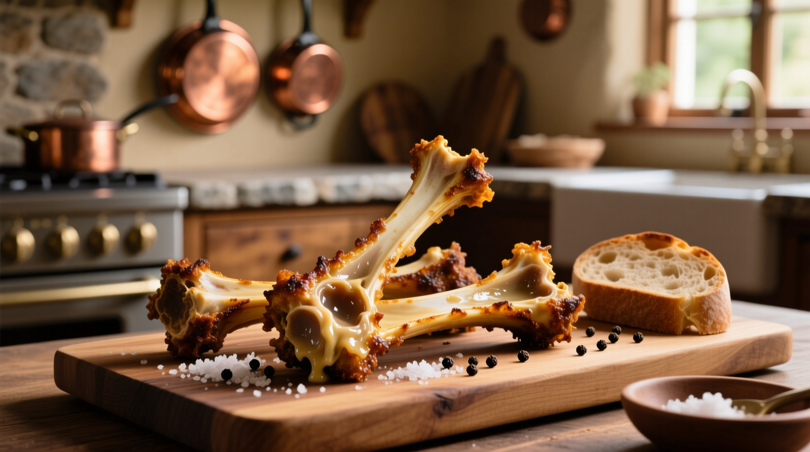 what to do with roasted marrow bones