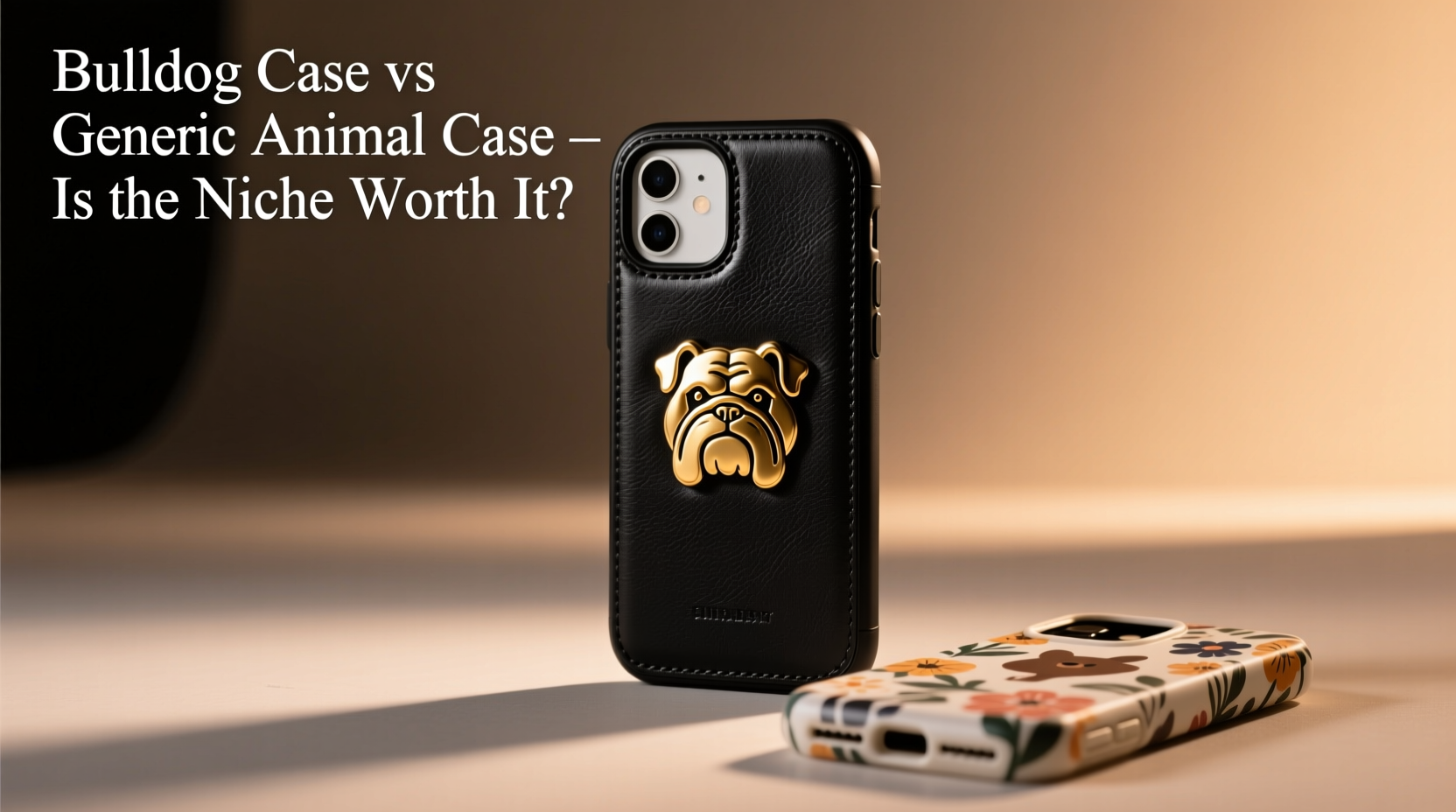 bulldog iphone case vs generic animal case is the niche worth it