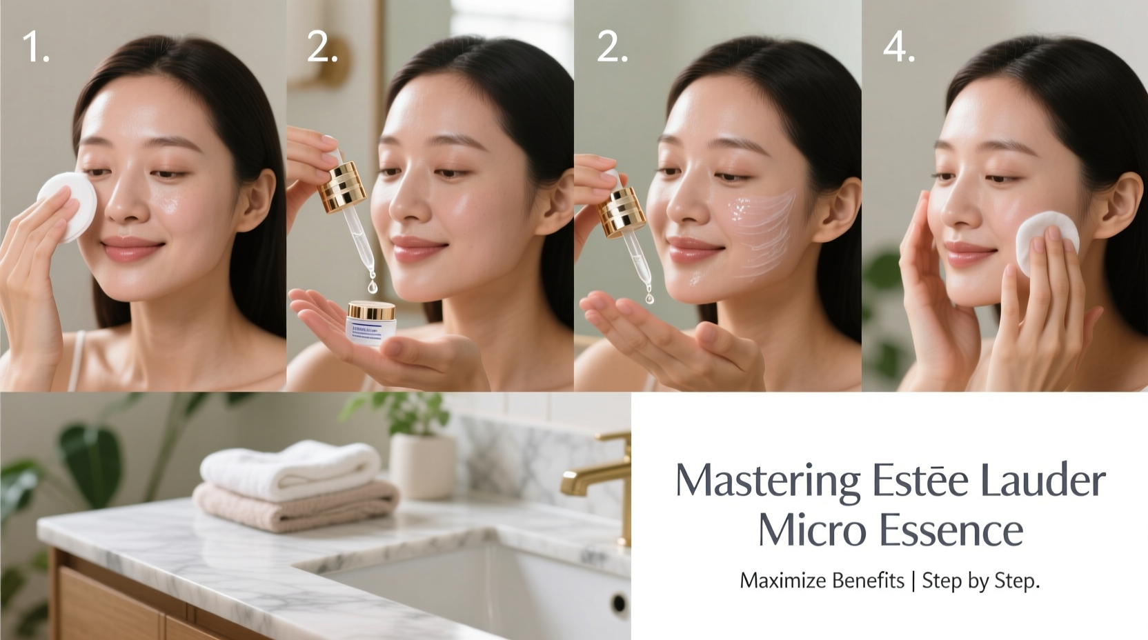 mastering estee lauder micro essence step by step guide for maximum skincare benefits