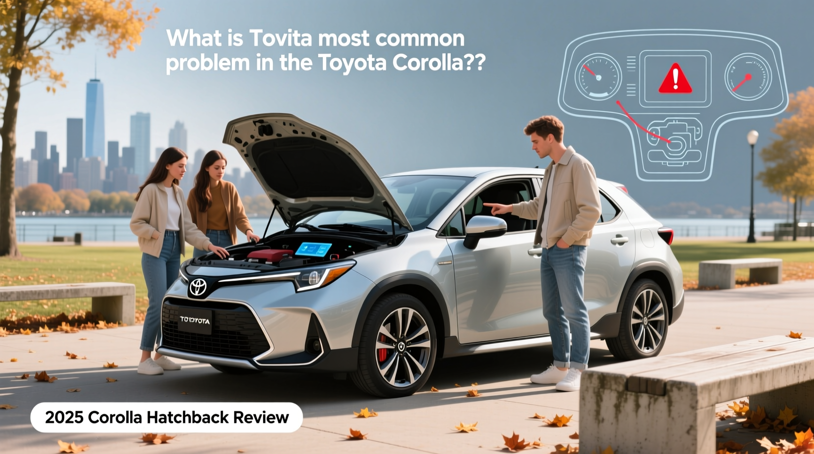 2025 Corolla hatchback review showing exterior design and wheel details