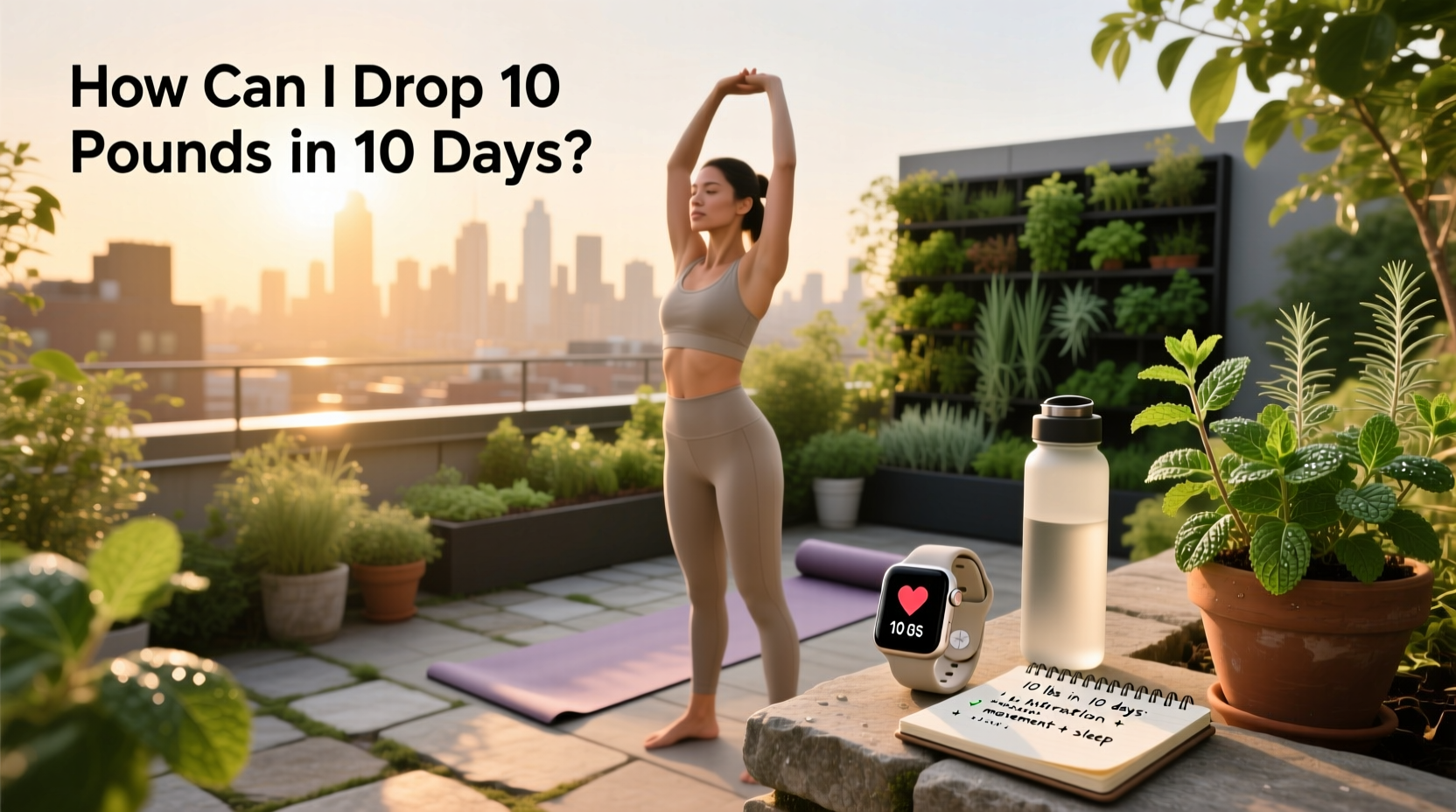 10 pounds in 10 days risks better ways