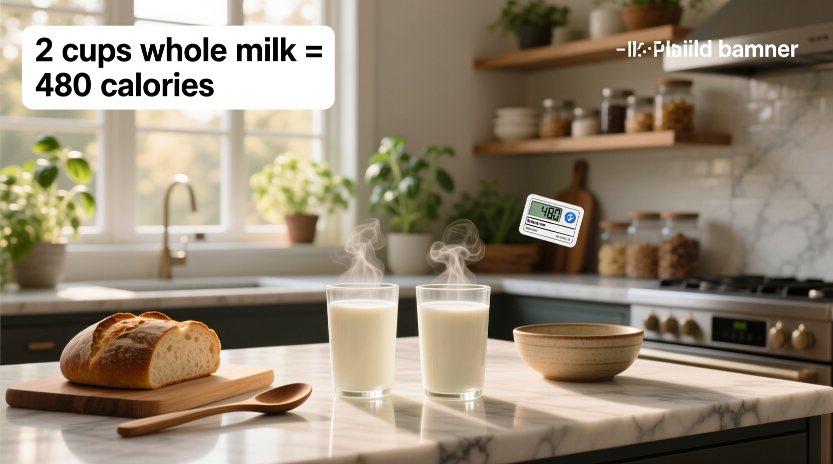 2 cups whole milk calories nutrition guide