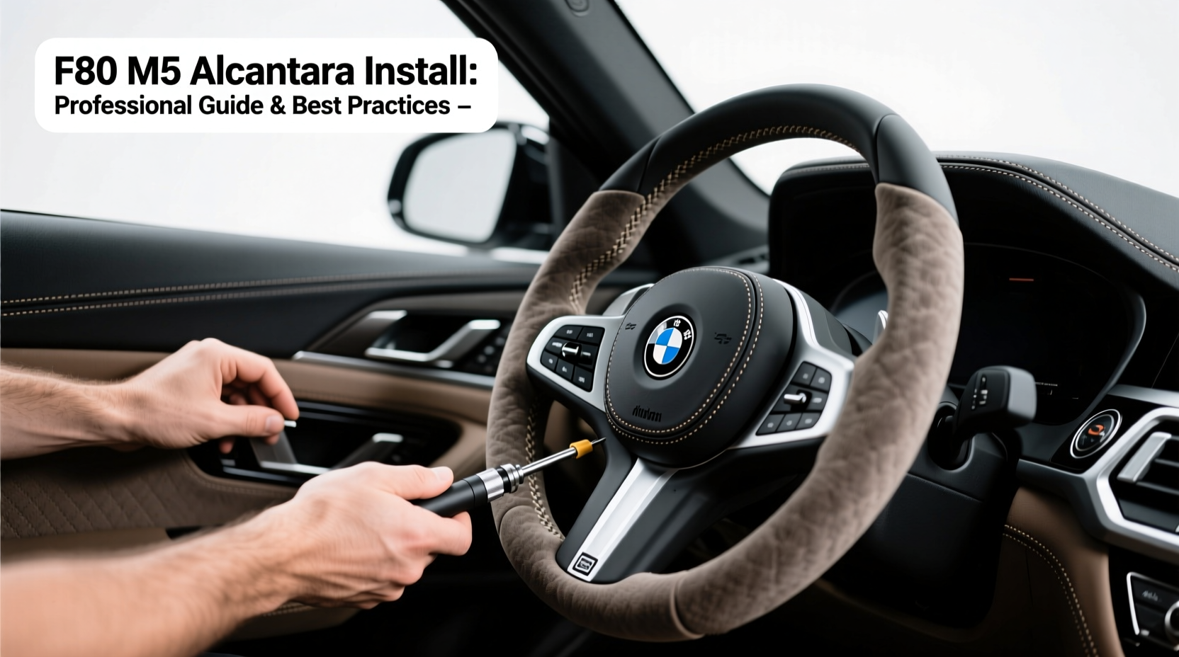 f80 m3 alcantara install