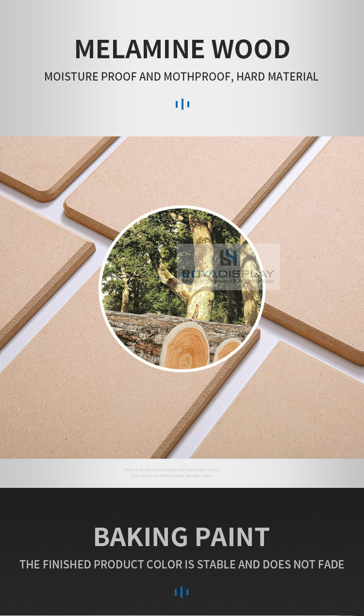 Custom Made white and black hair salon reception desk counter for retail store