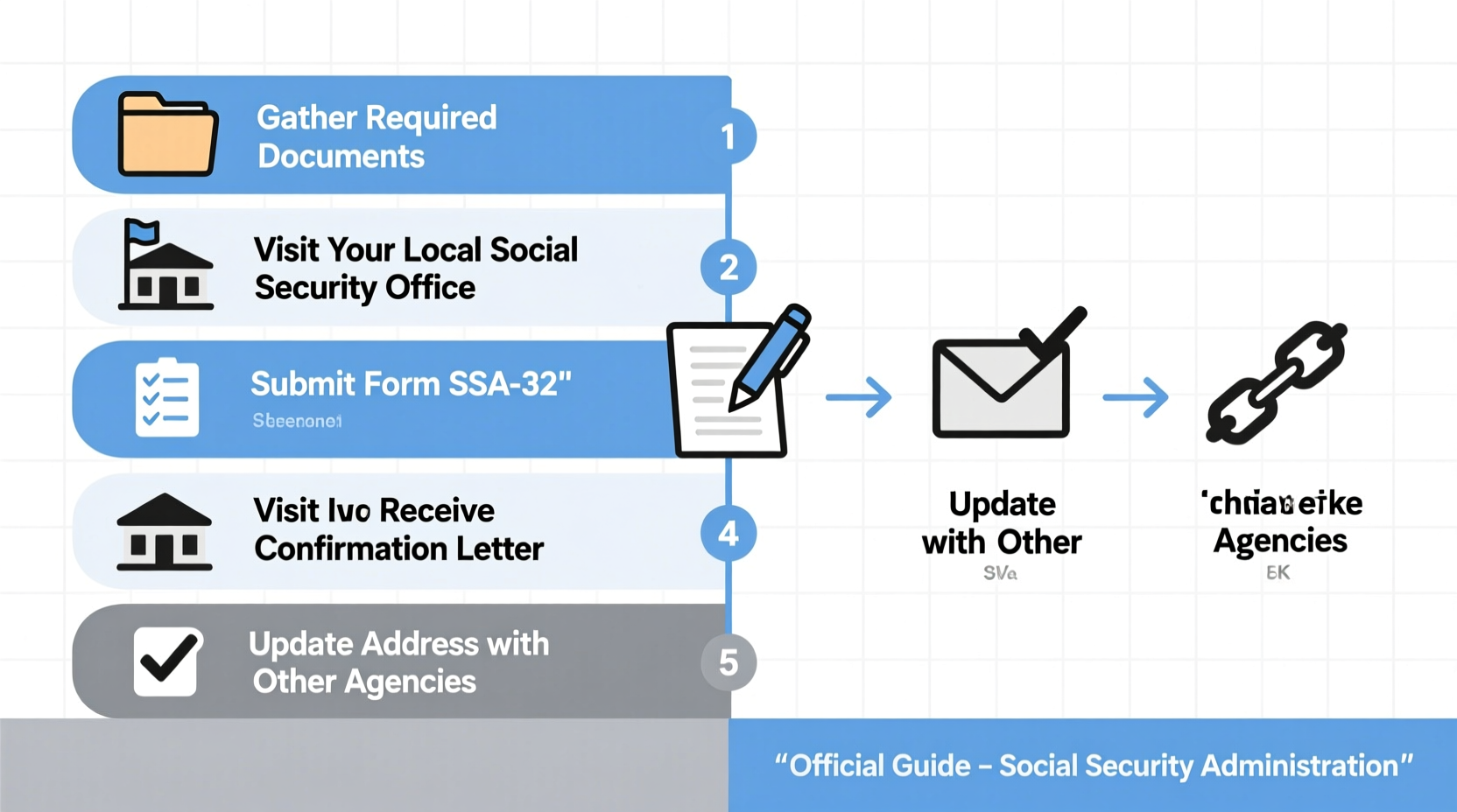 a step by step guide to changing your mailing address with social security services