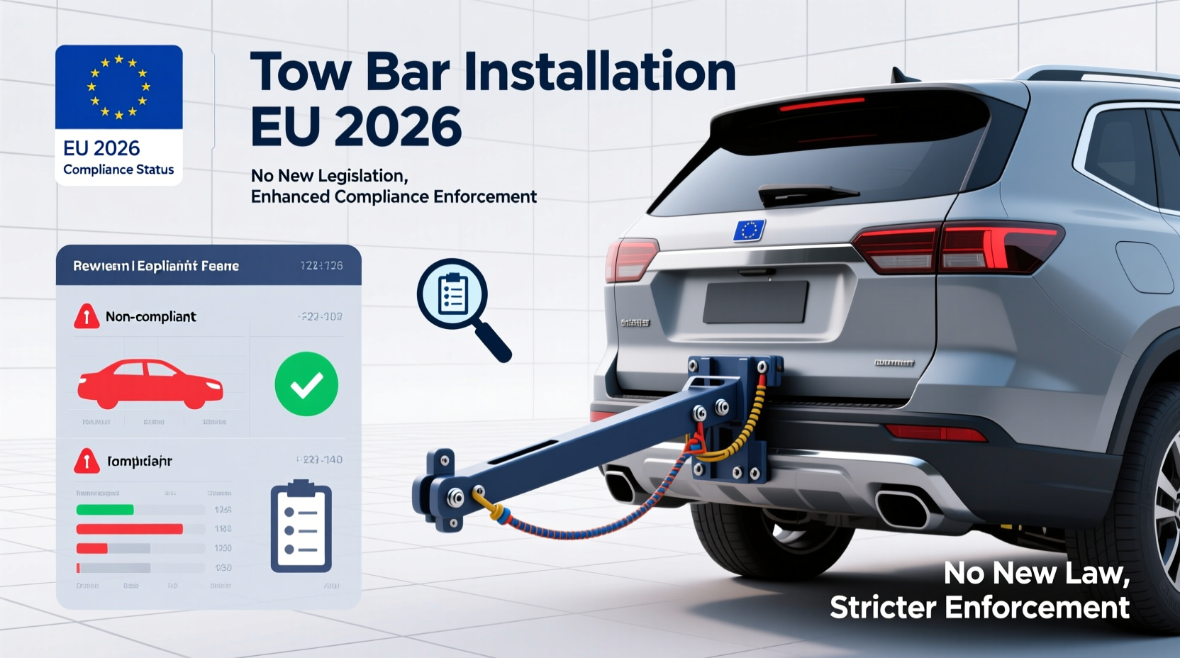 tow bar installation eu 2026