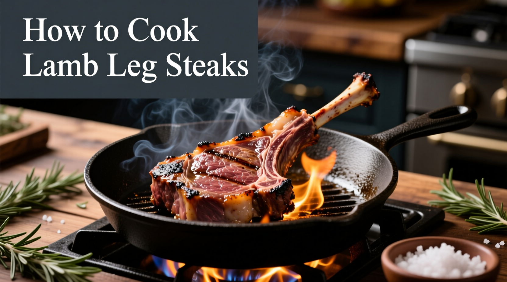how do i cook lamb leg steaks