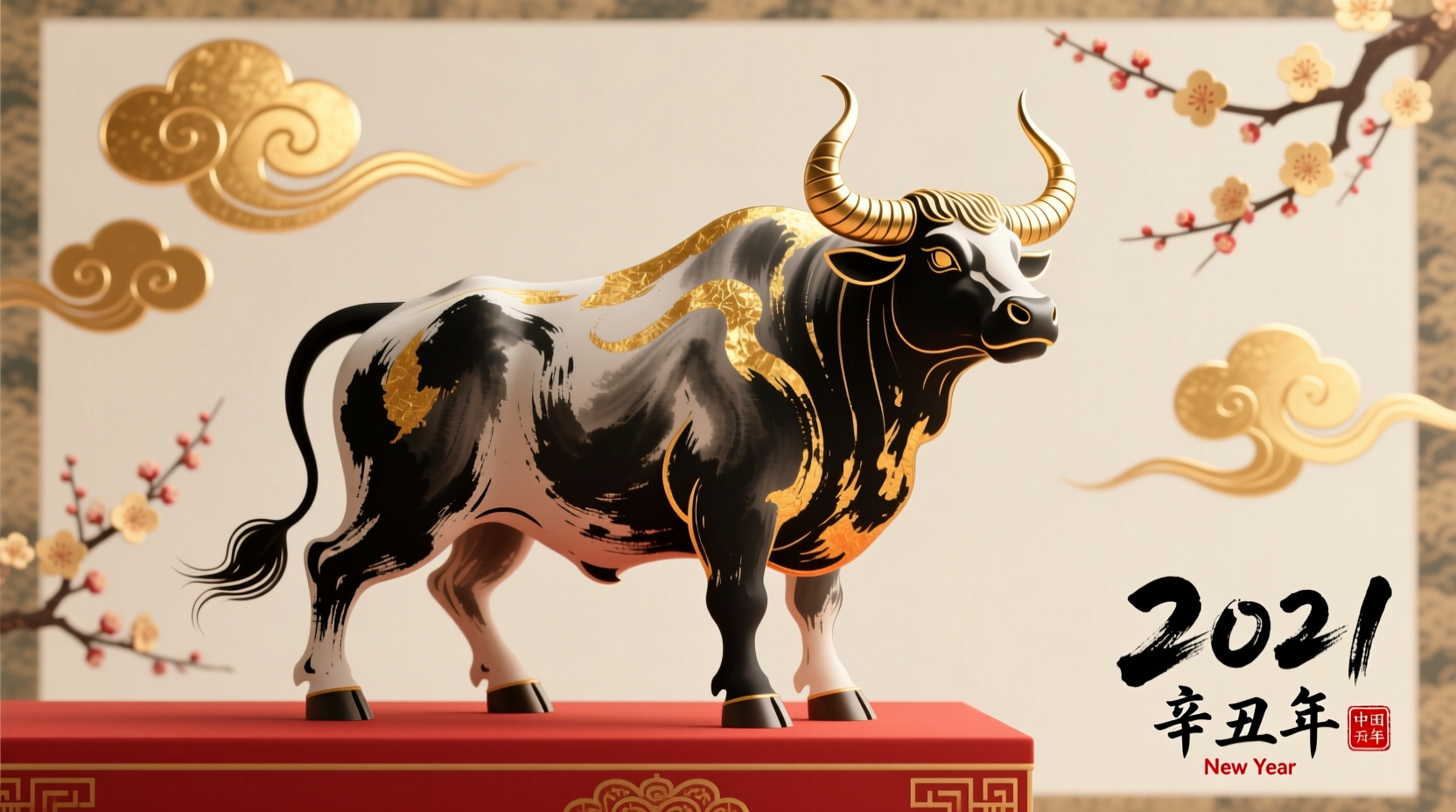 The Symbol for the 2021 Chinese New Year Was the Ox