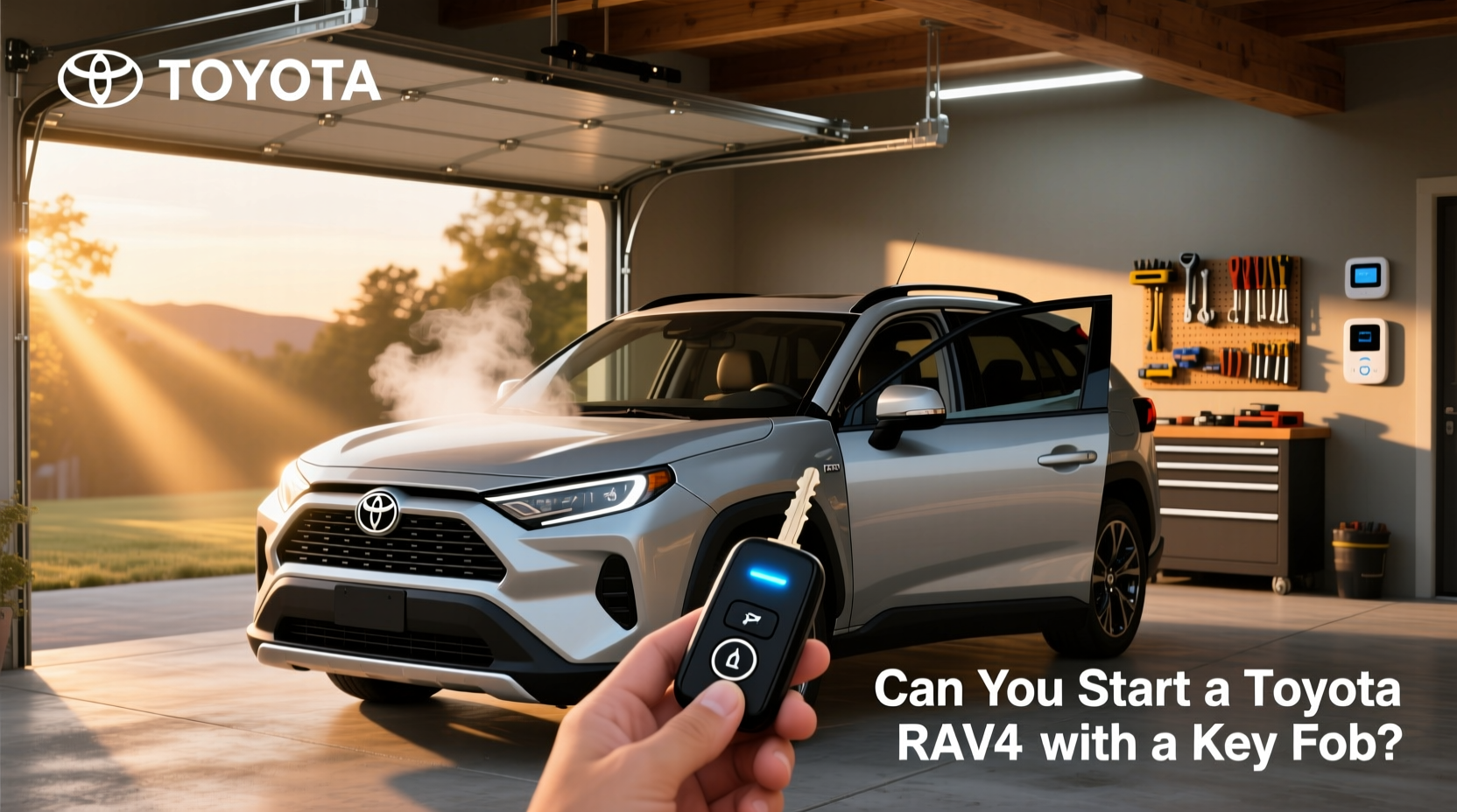 How to choose rav4 remote start,Can you start a Toyota RAV4 with a key fob?
