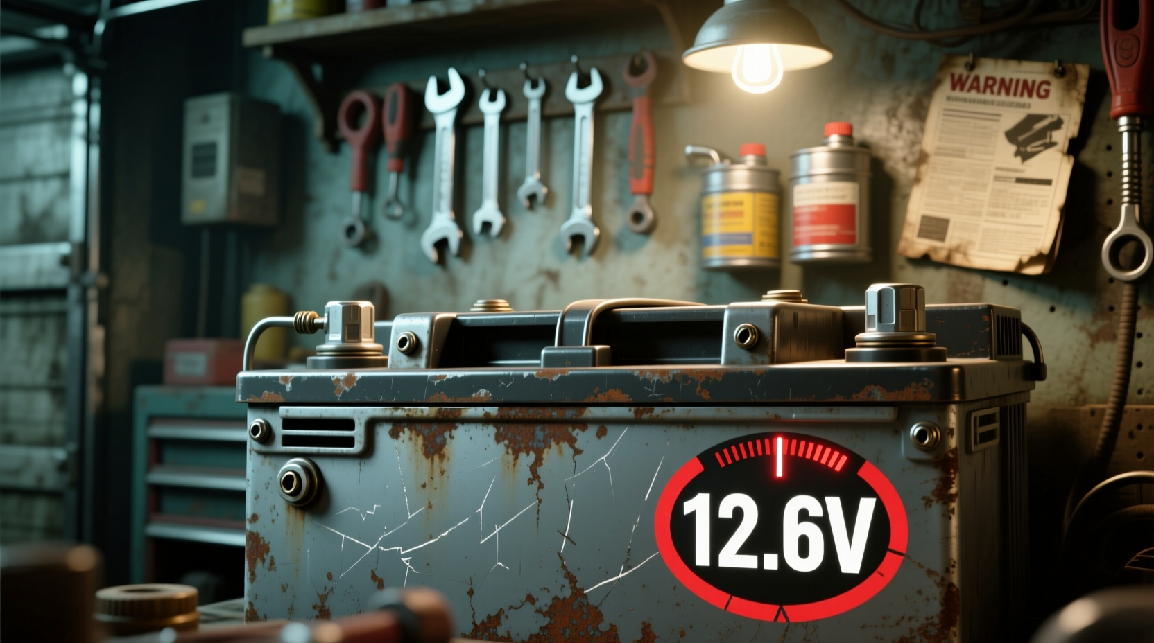 how many volts do you need to start a car