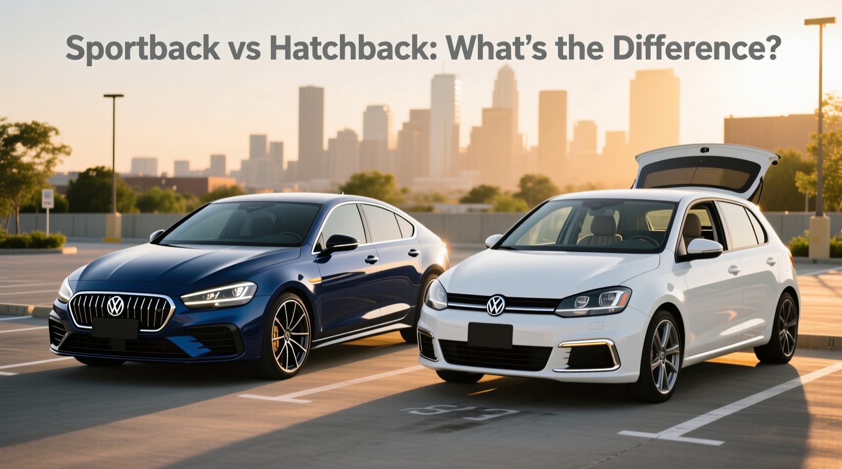 Sportback vs Hatchback Guide: How to Choose