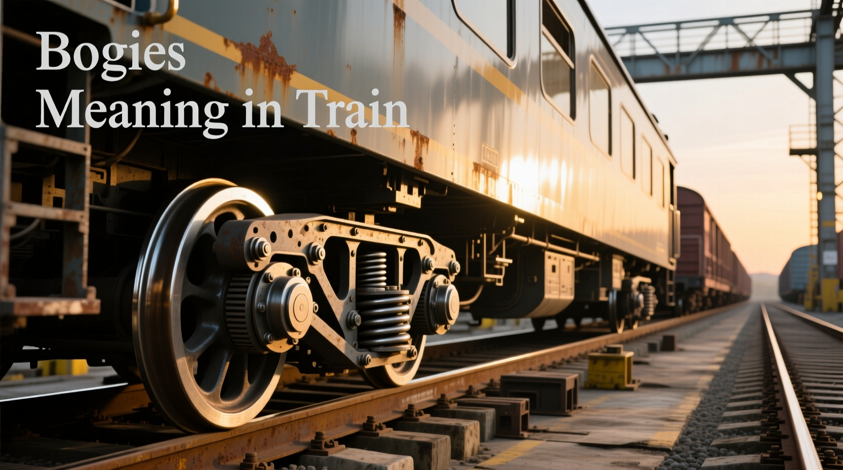 What Does Bogie Mean in a Train? How It Works & Why It Matters