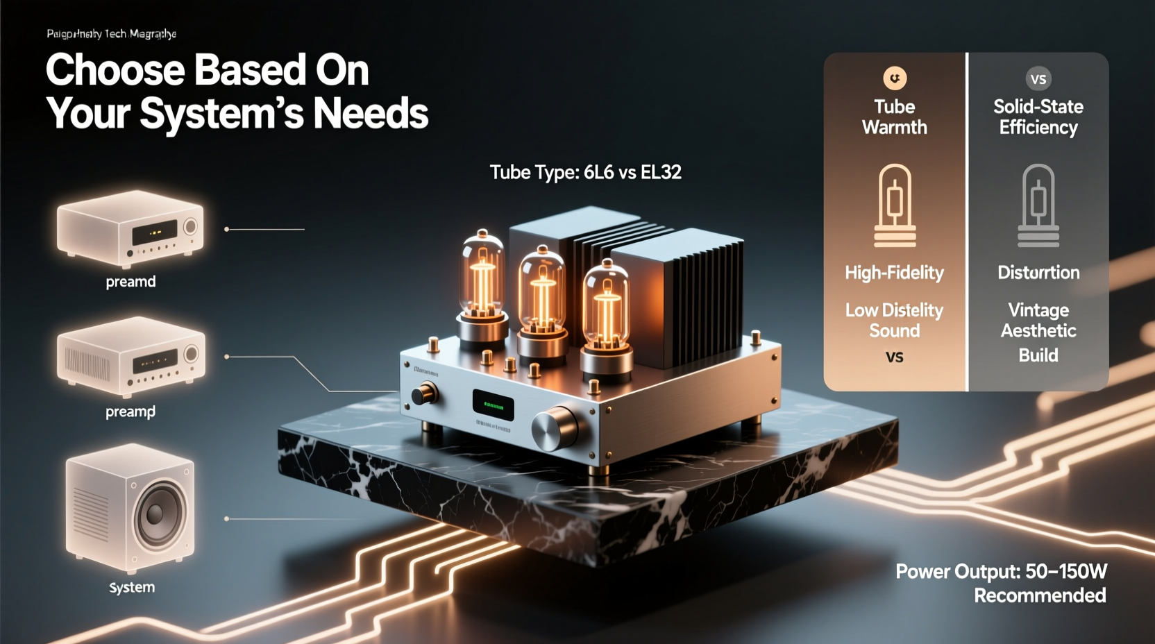 hybrid tube power amp