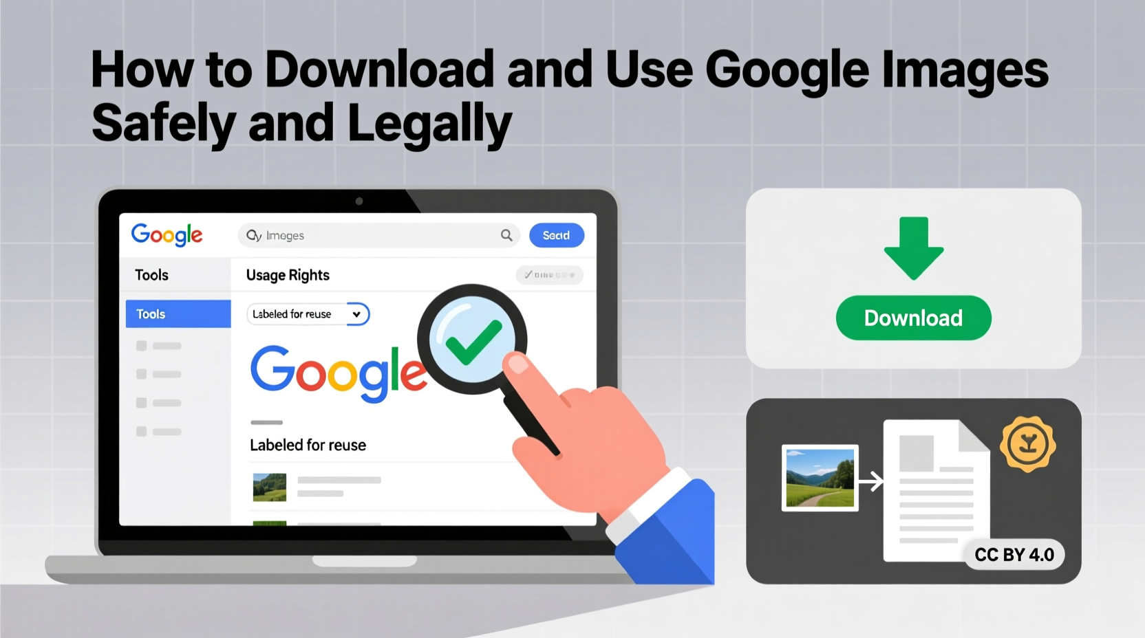 how to download and use pictures from google images safely and legally