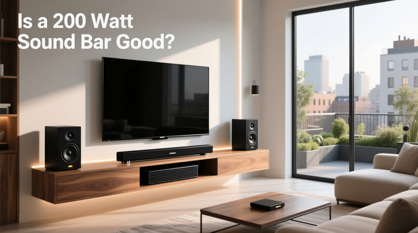 200w subwoofer soundbar is it enough 