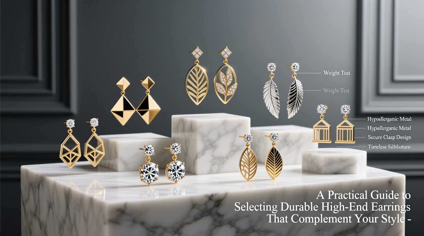 a practical guide to selecting durable high end earrings that complement your style