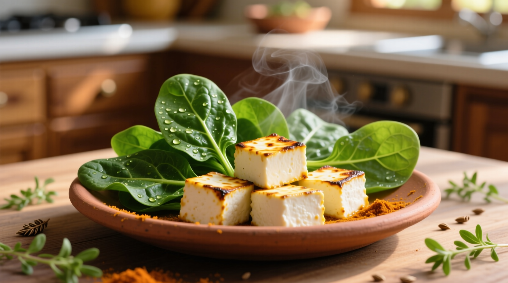 spinach and paneer