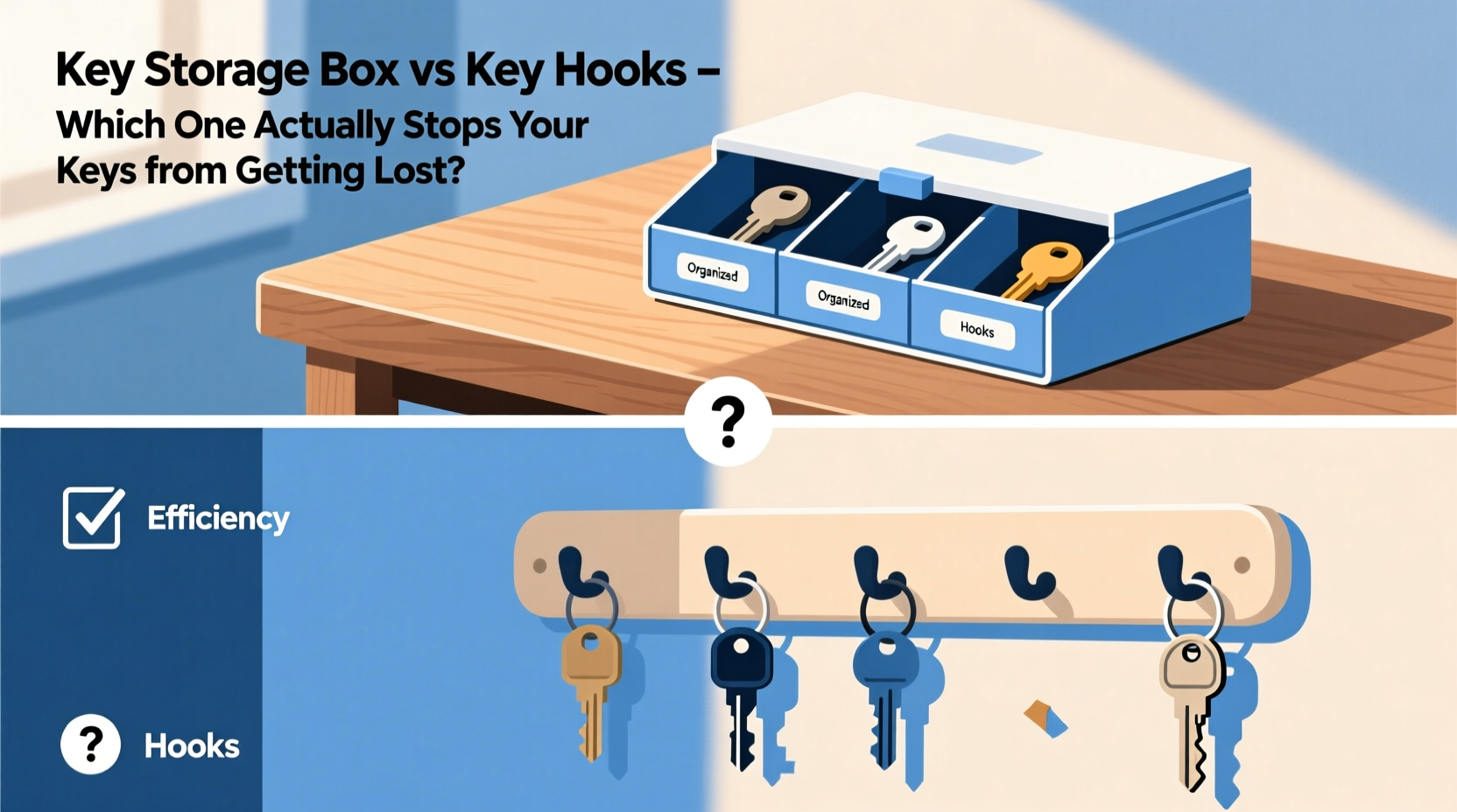 key storage box vs key hooks which one actually stops your keys from getting lost