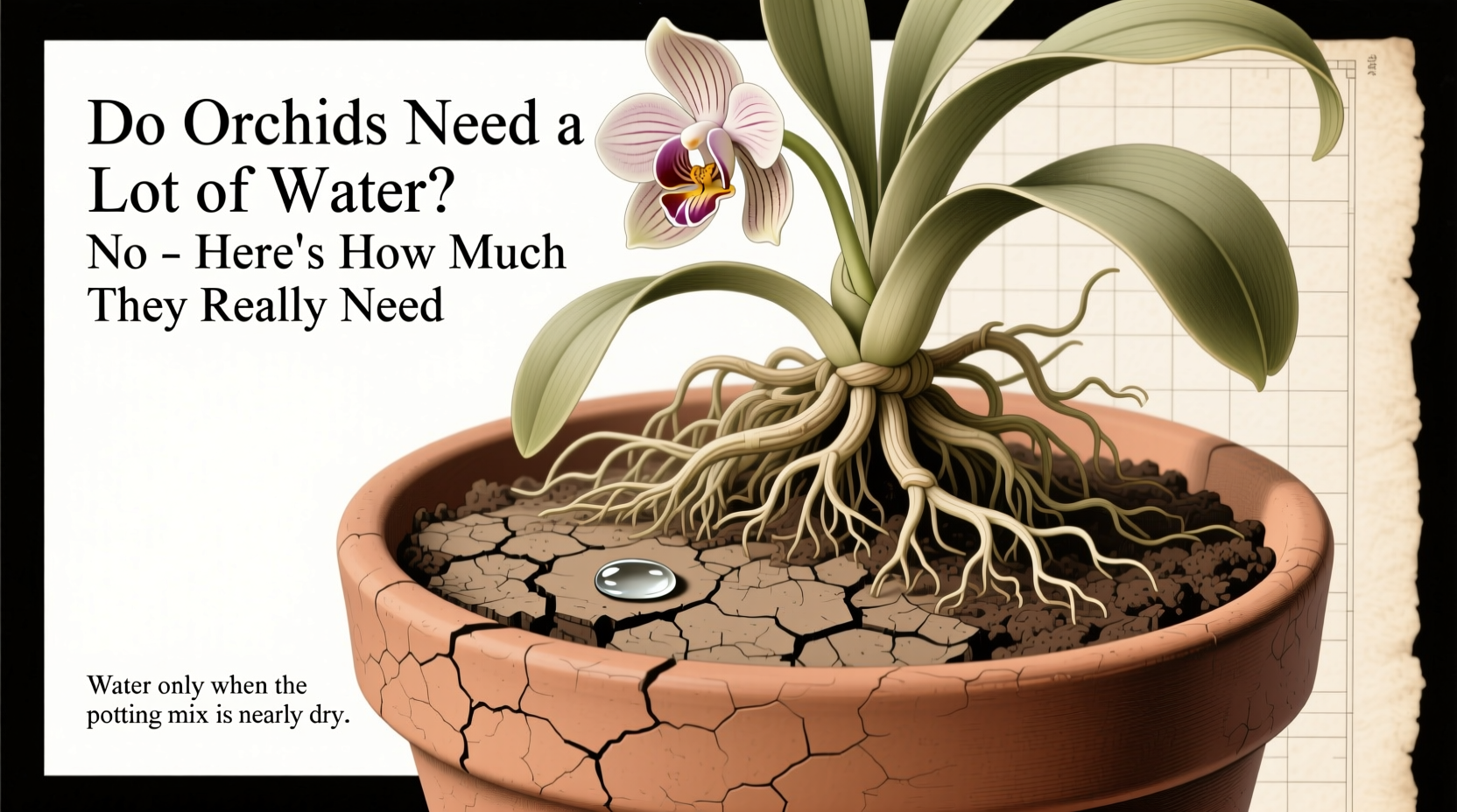 do orchids need a lot of water