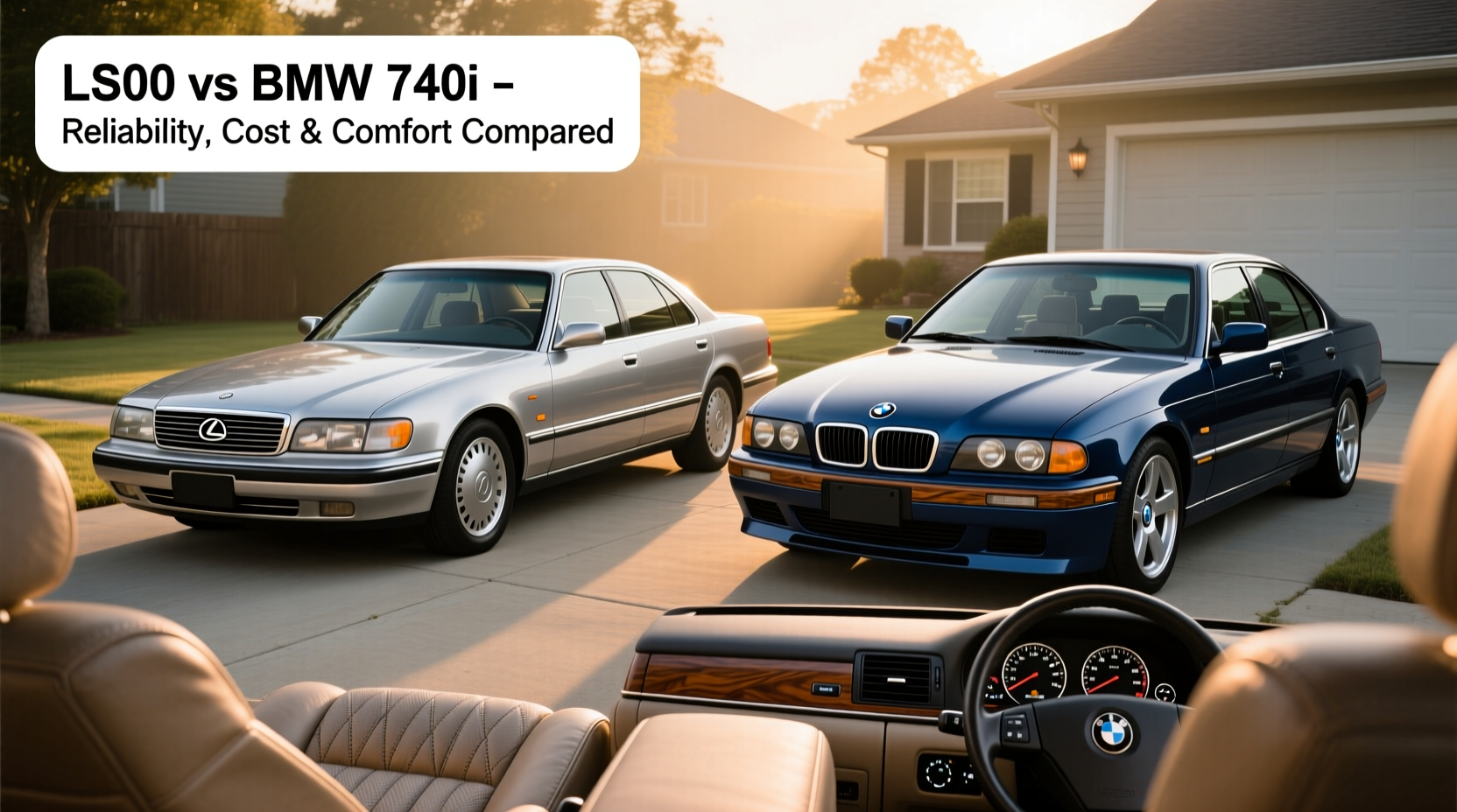 ls400 vs bmw740i retired drivers