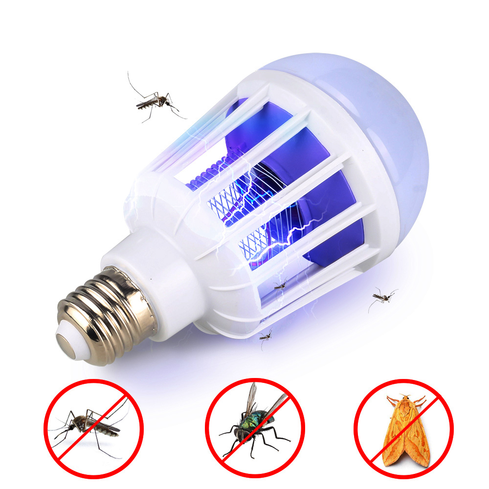 Led Bulb Mosquito Killer Uv Lamp 2 In 1 Nightlight 15W 220v