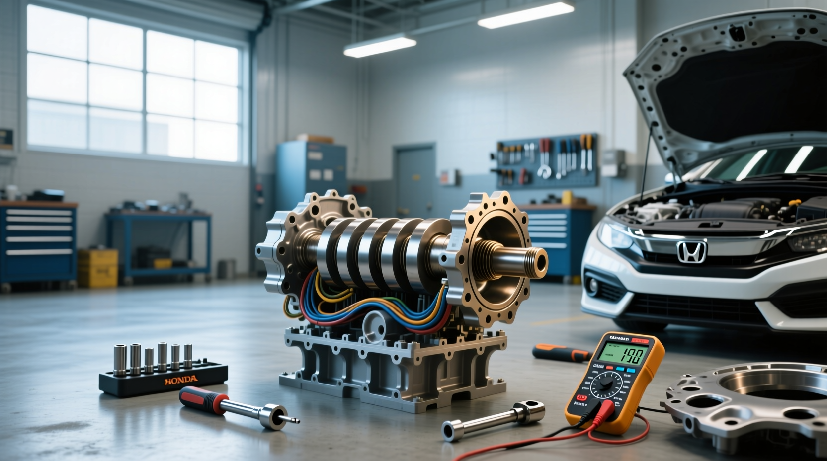 How to Identify and Replace a Honda Civic Crankshaft Sensor