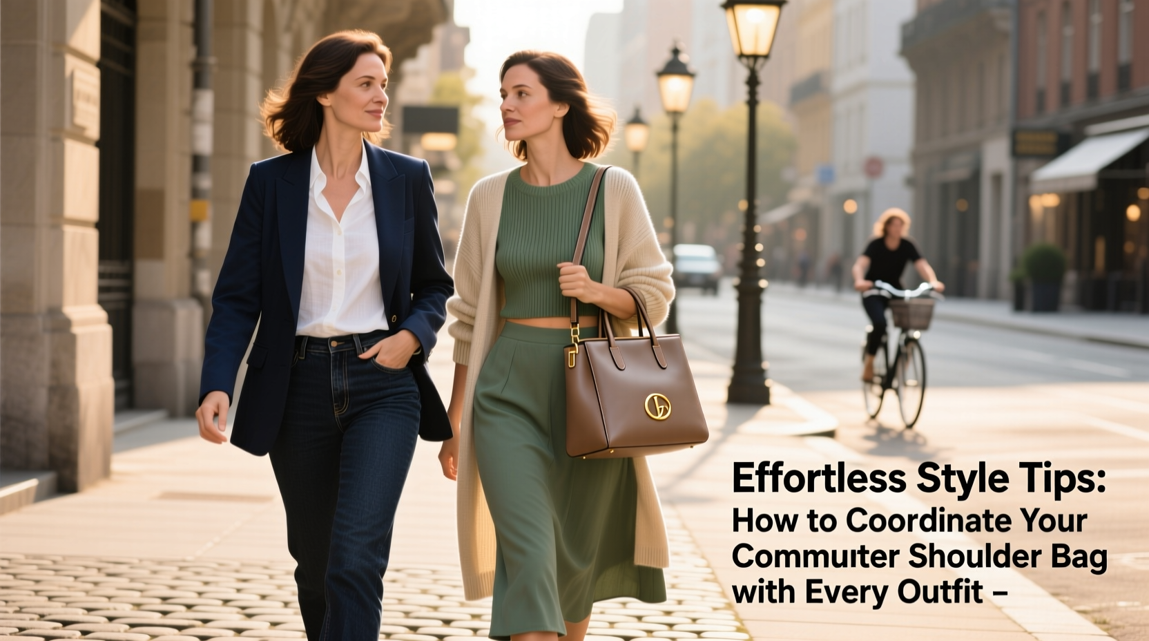 effortless style tips how to coordinate your commuter shoulder bag with every outfit