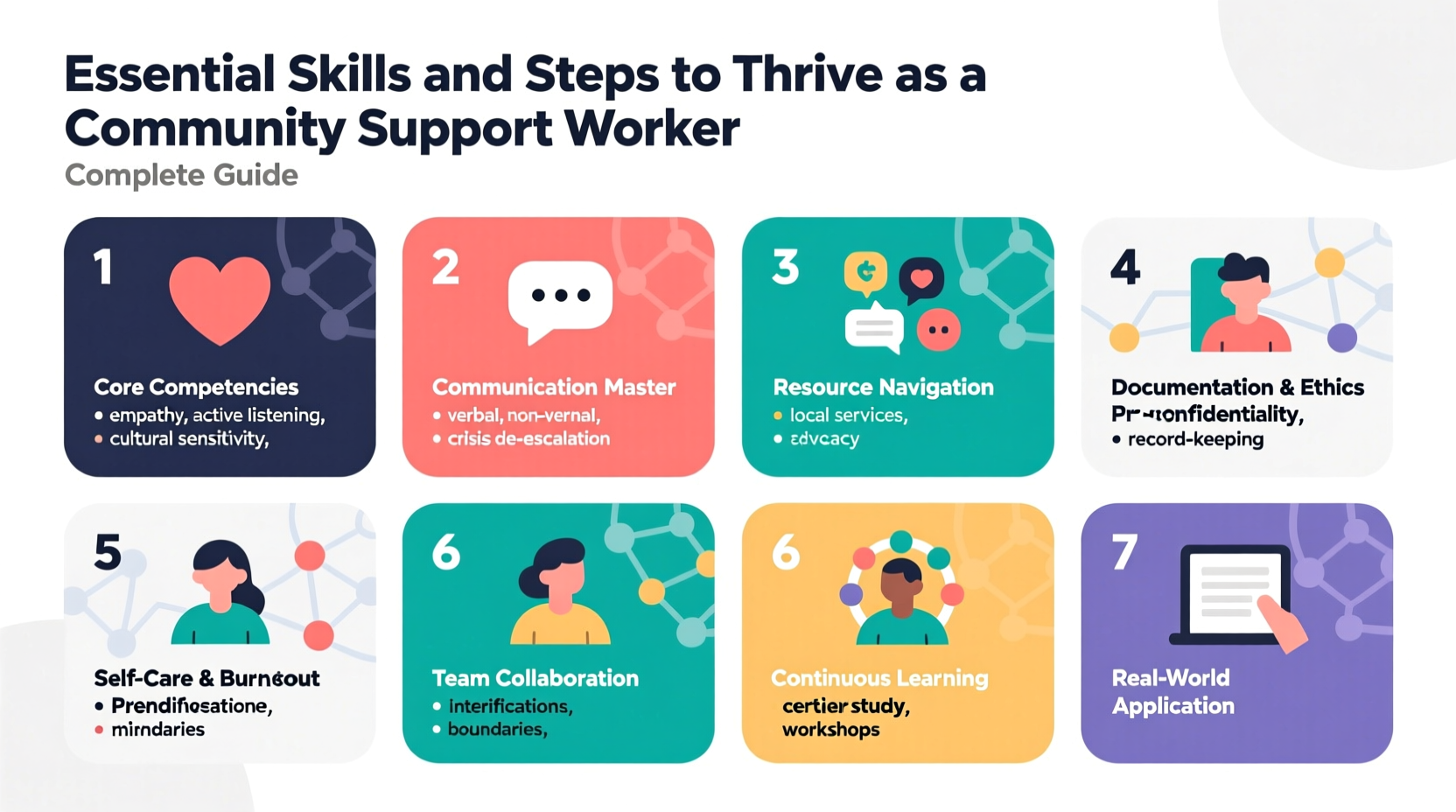 essential skills and steps to thrive as a community support worker a complete guide