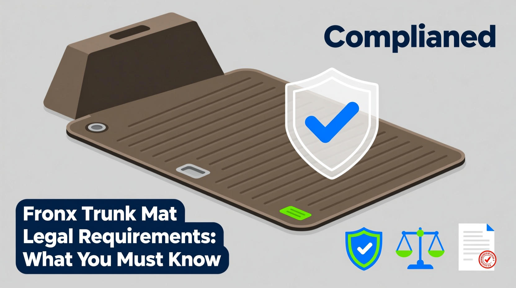 fronx trunk mat legal requirement