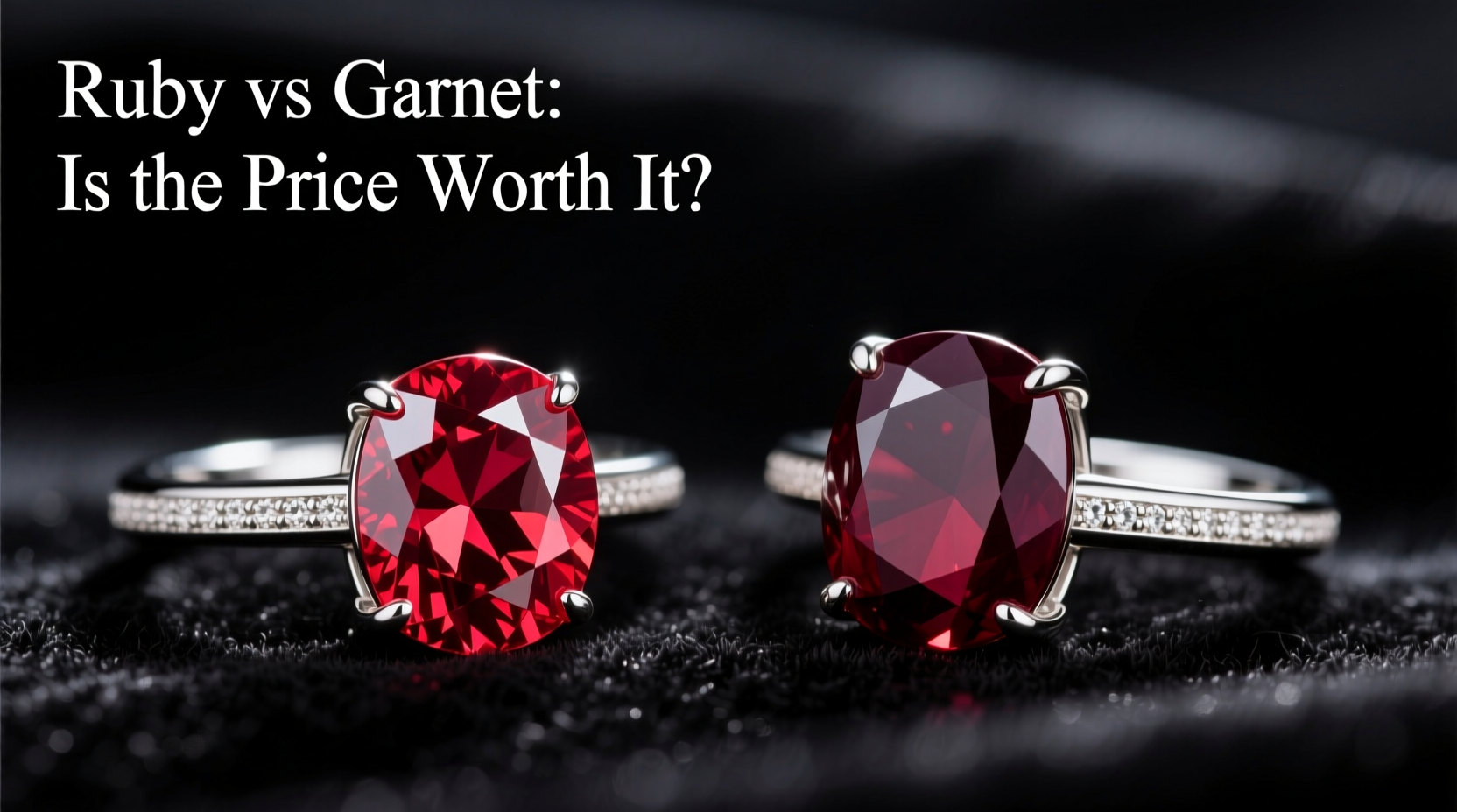 ruby ring vs garnet ring is a ruby really worth the extra cost