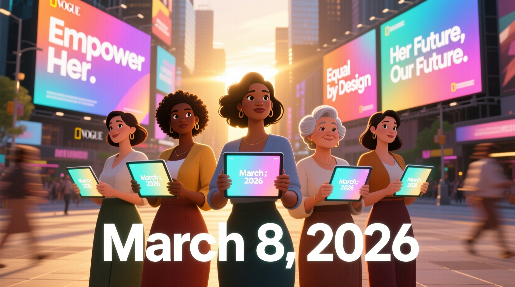 womens day advertising