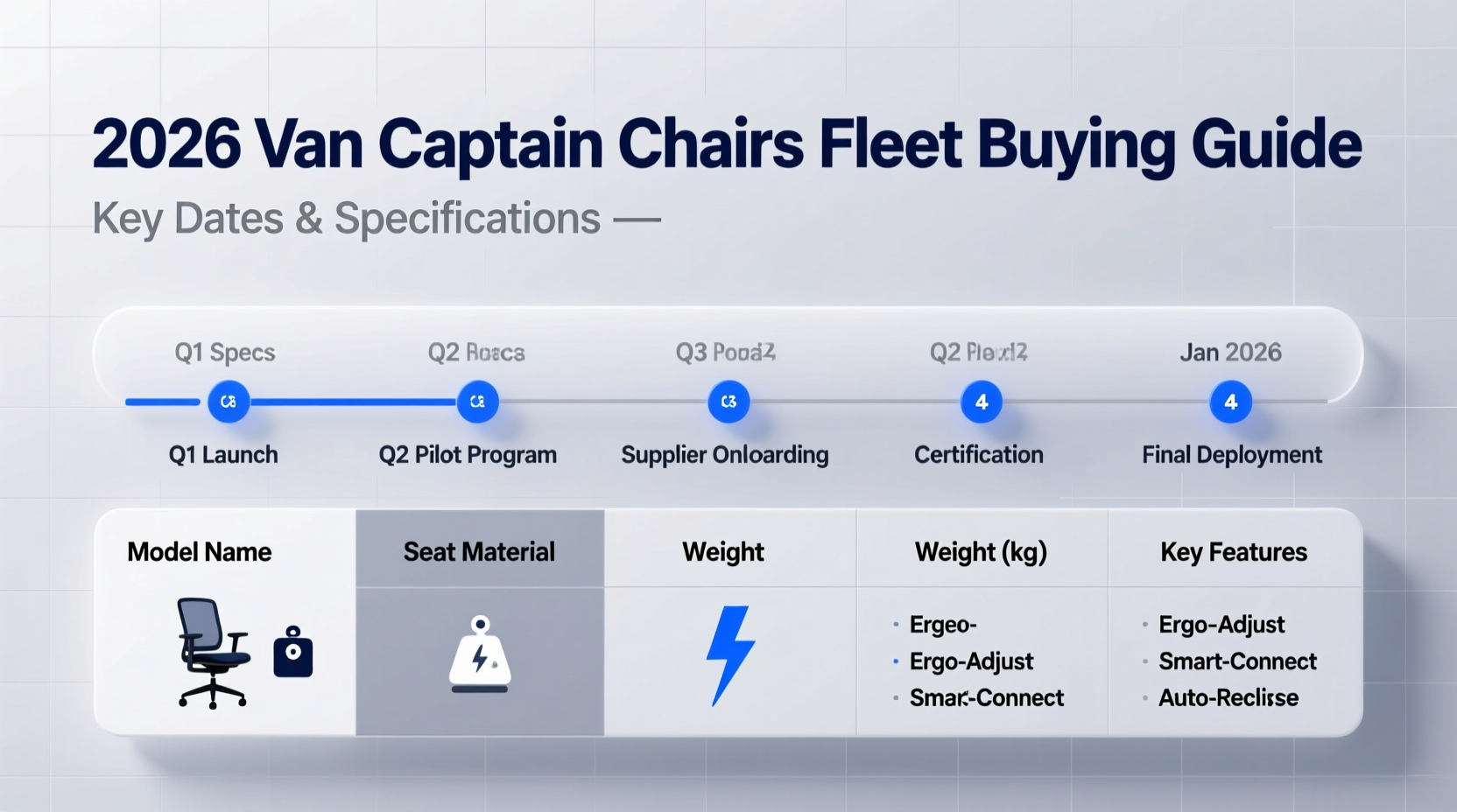 van captain chairs 2026 fleet buying guide