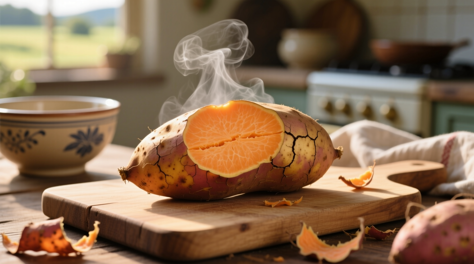 sweet potato boiled