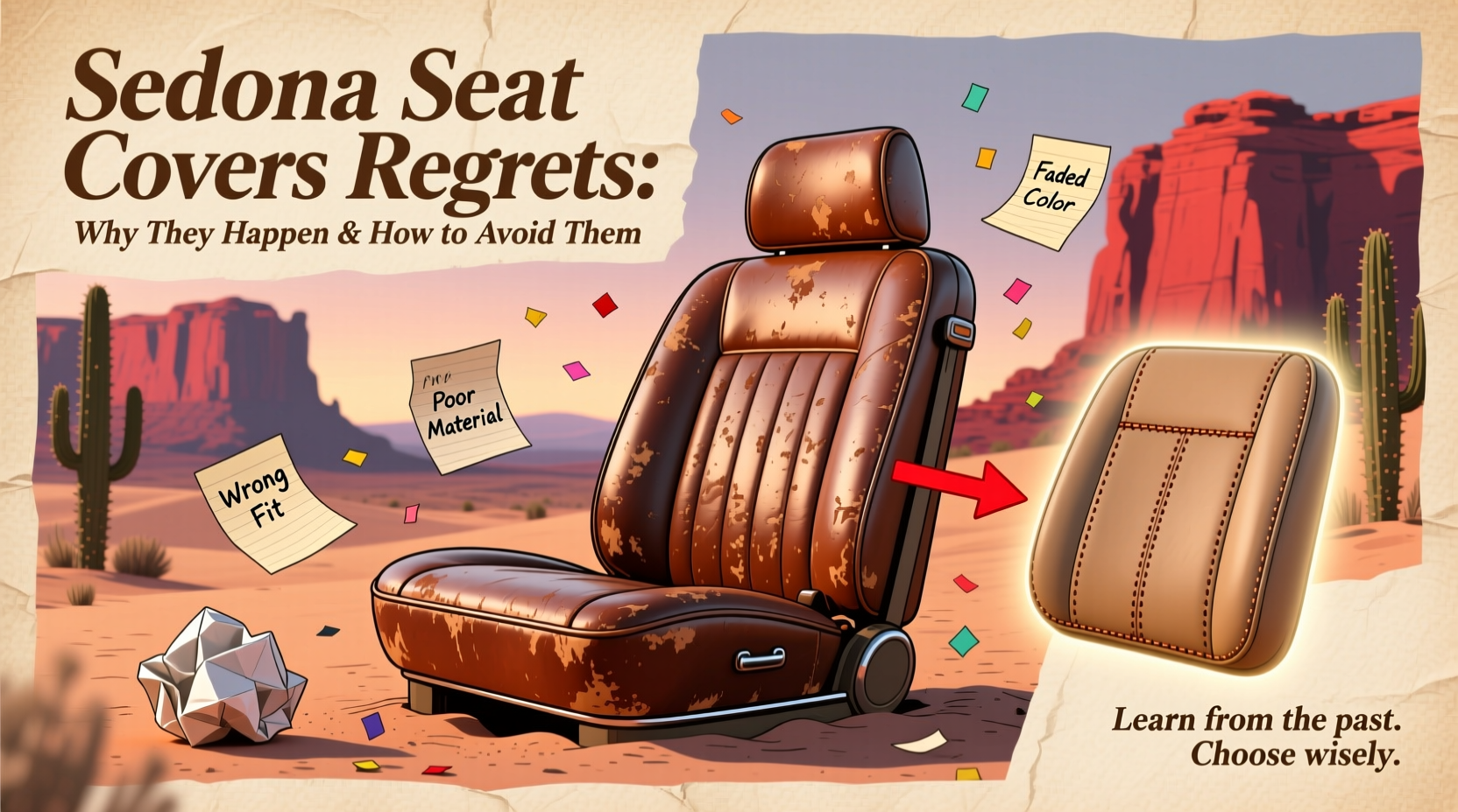 sedona seat covers regrets